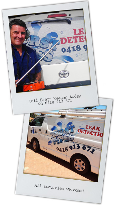 Brett Keegan, Leak Detection specialist - Perth Northern Suburbs